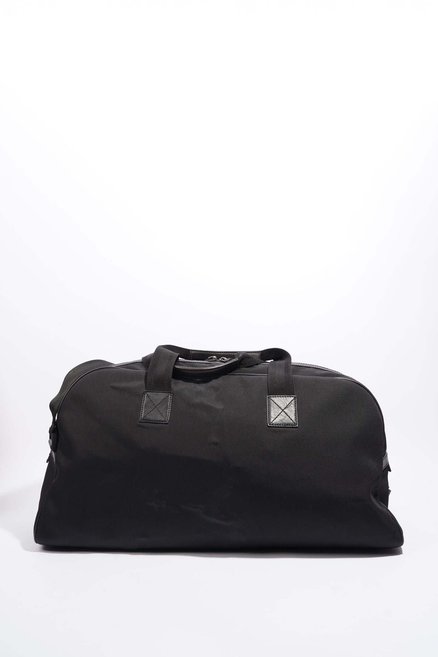Gucci Parana Duffle Bag Black Canvas Large