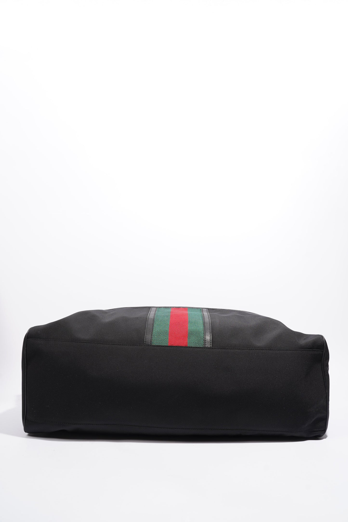 Gucci Parana Duffle Bag Black Canvas Large