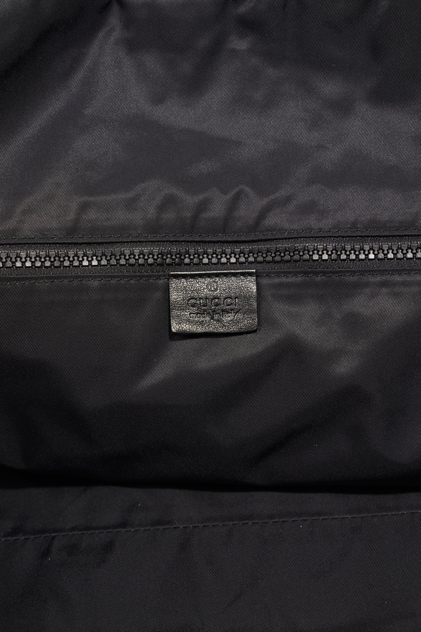 Gucci Parana Duffle Bag Black Canvas Large