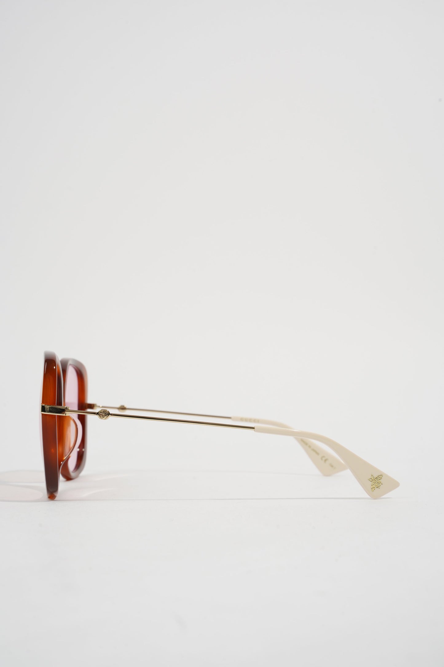 Gucci GG0511SA Sunglasses Pink / White Acetate 145mm