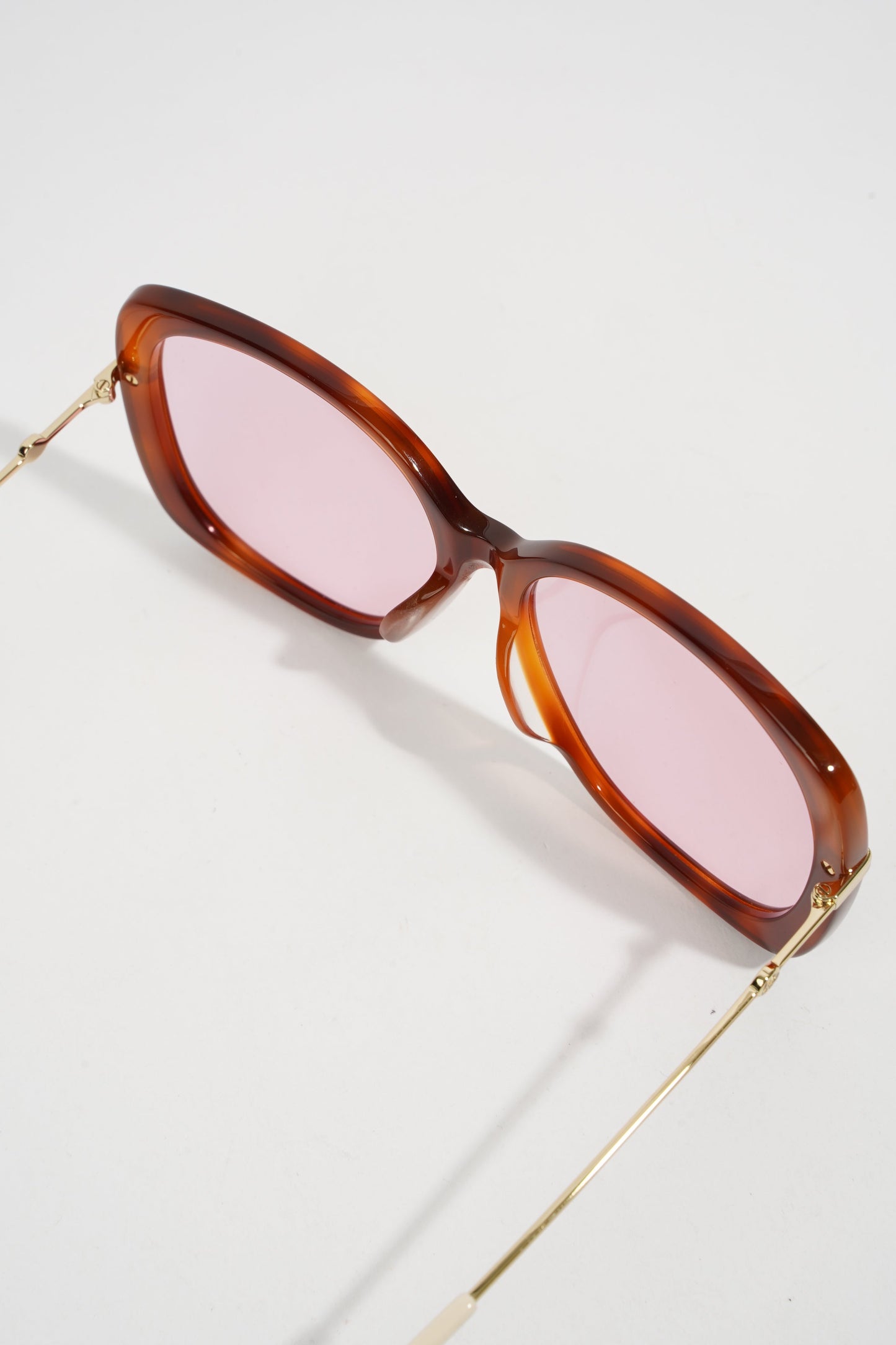Gucci GG0511SA Sunglasses Pink / White Acetate 145mm