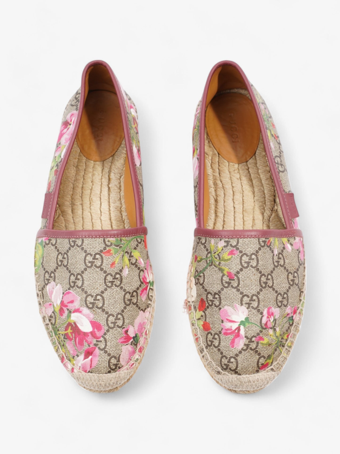 Gucci Bloom Espadrille GG Supreme / Bloom Canvas EU 39 UK 6