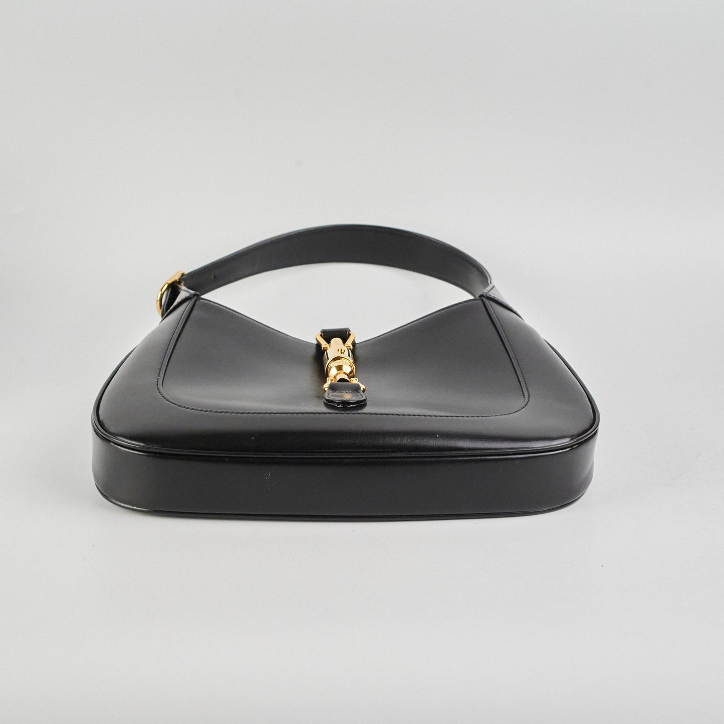 Gucci Jackie Small Black Leather Shoulder Bag