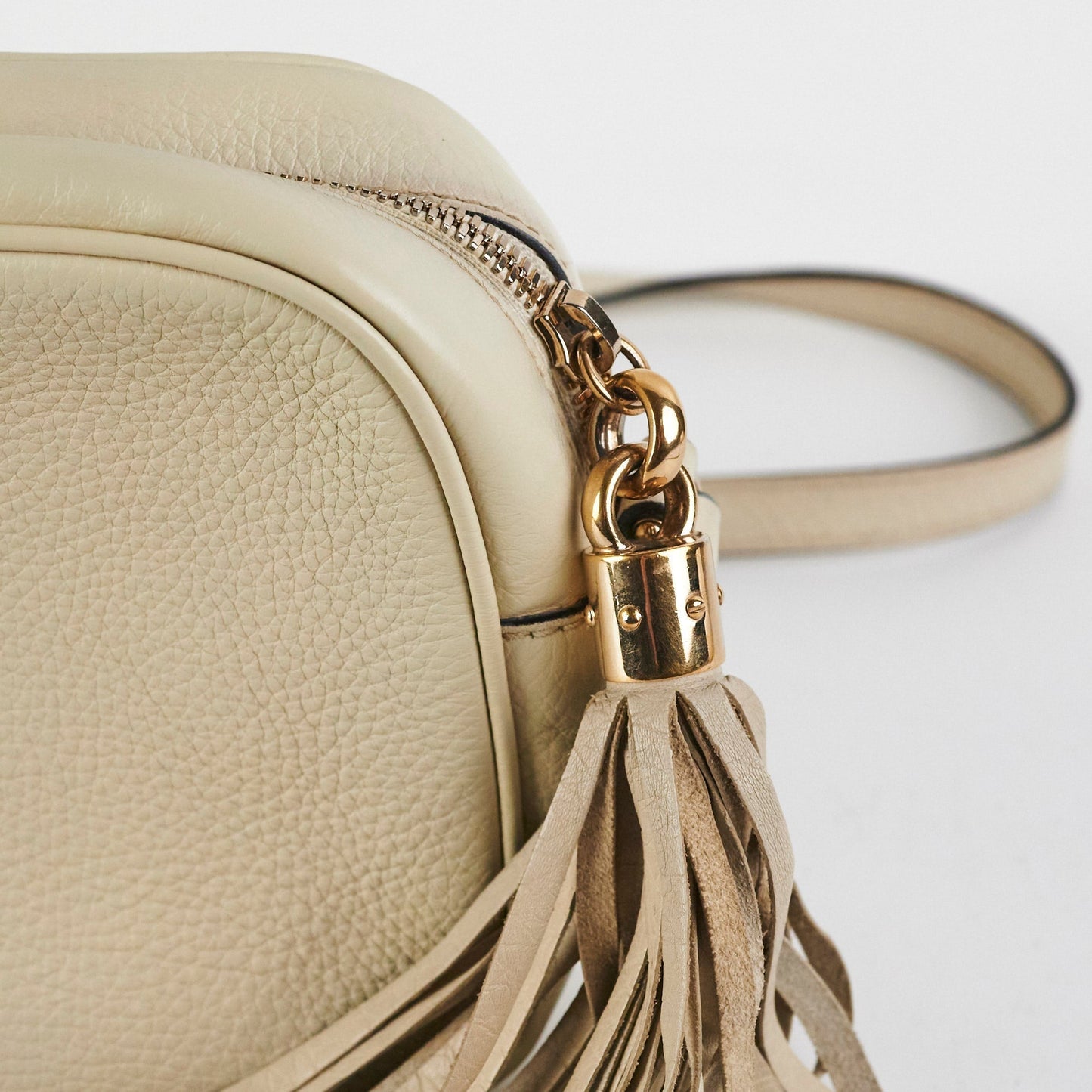 Gucci Soho Disco Ivory Crossbody Bag