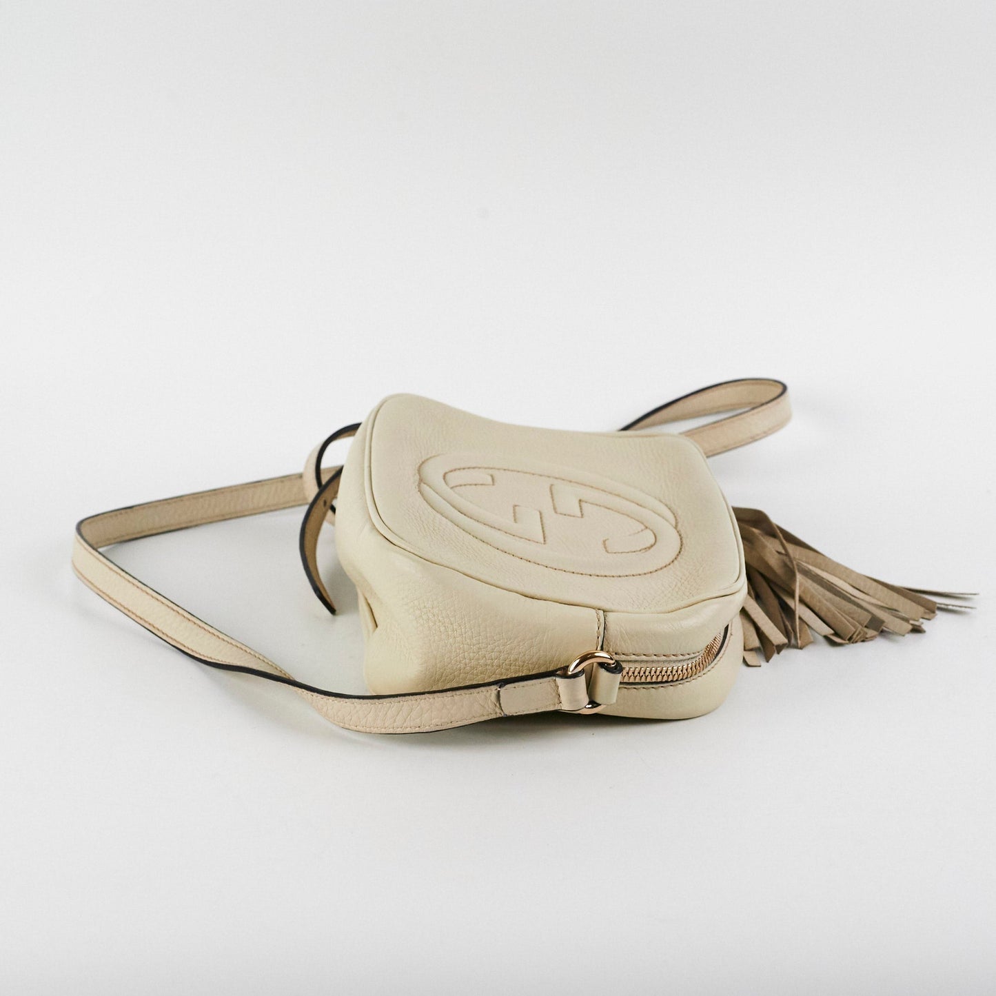 Gucci Soho Disco Ivory Crossbody Bag