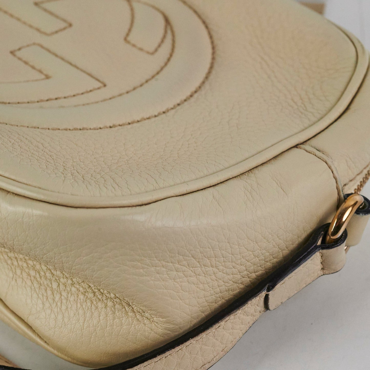 Gucci Soho Disco Ivory Crossbody Bag