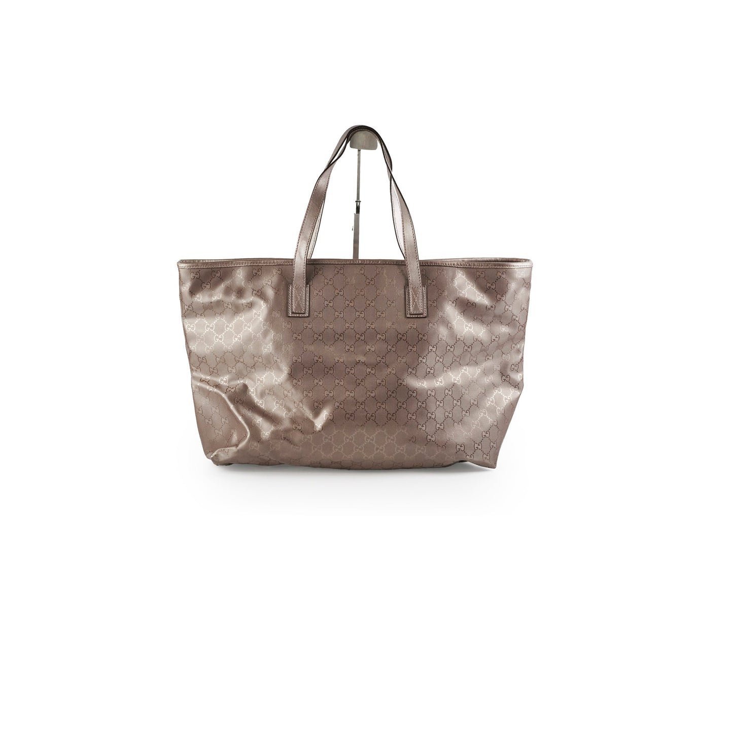 Gucci Silver/Grey Monogram Tote