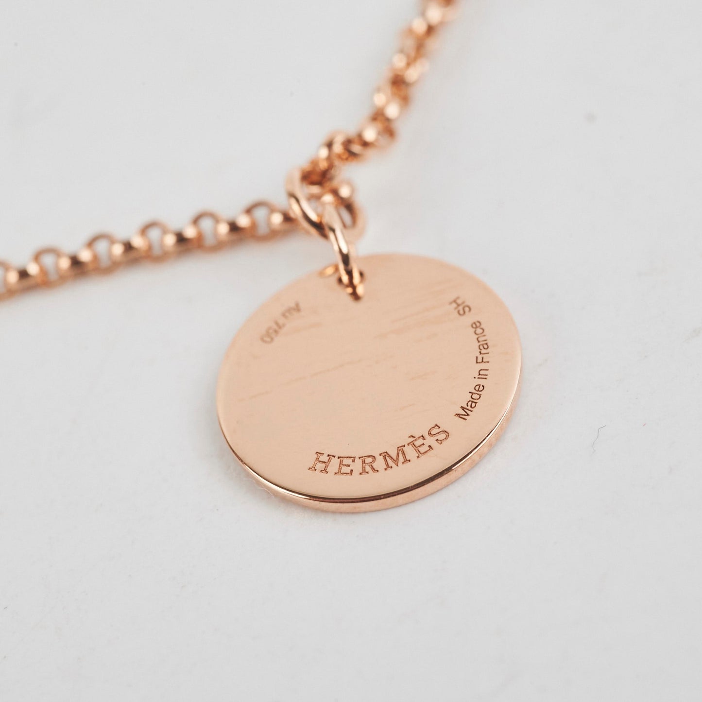 Hermes Ex Libris PM Bracelet Rose Gold 2024
