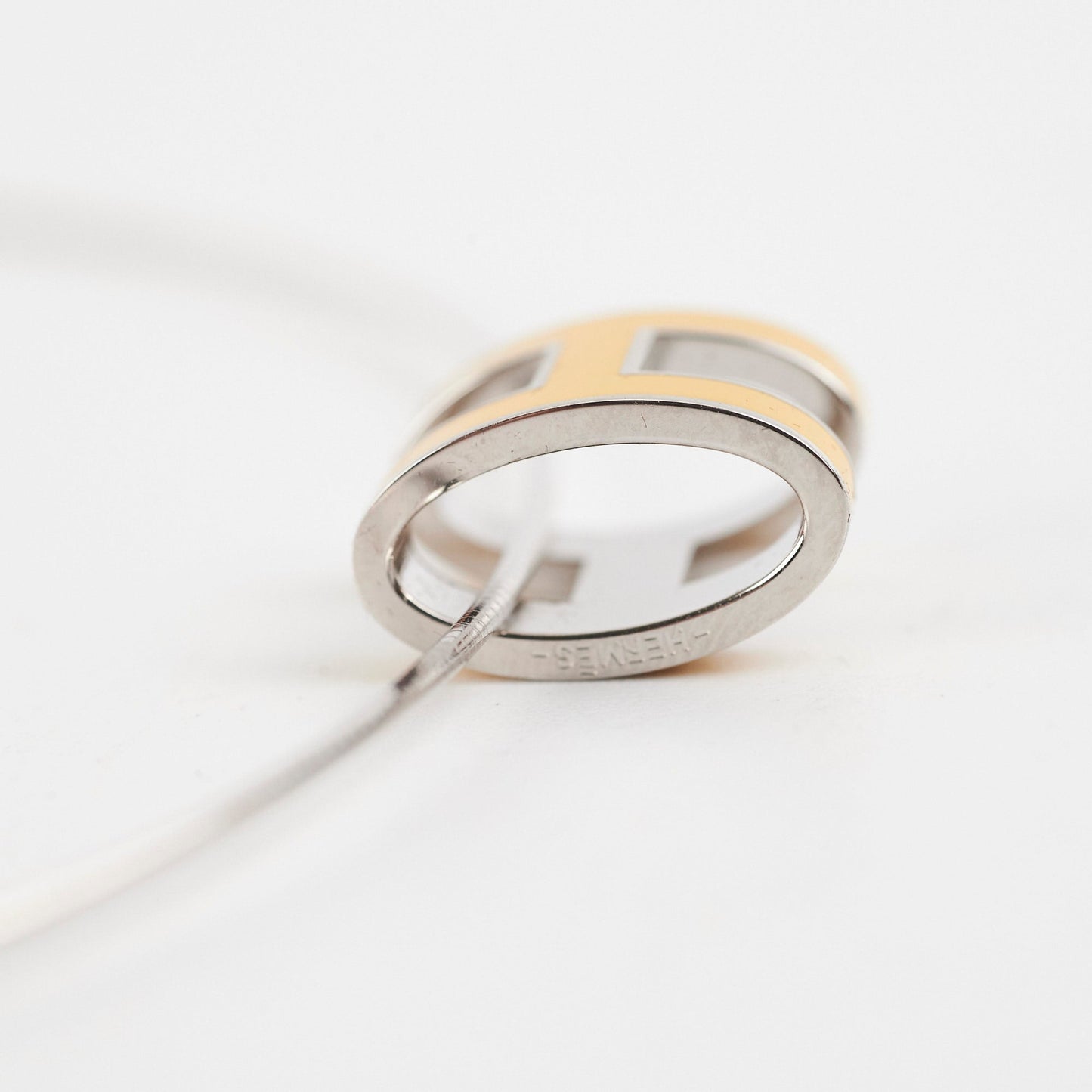 Hermes Pop H Necklace Yellow