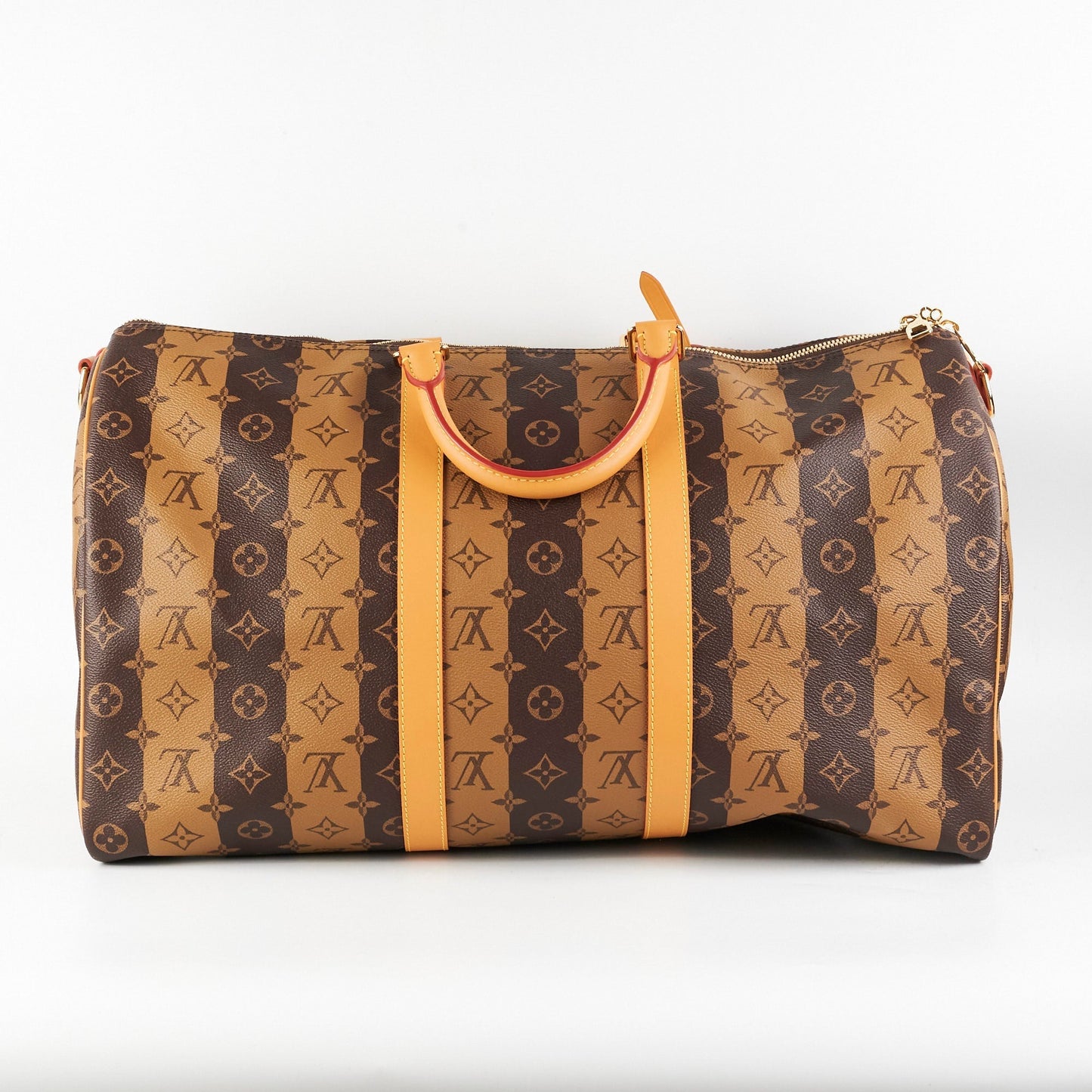 Louis Vuitton 50 Keepall Reverse Monogram Bandouliere Virgil Abloh Nigo LV2