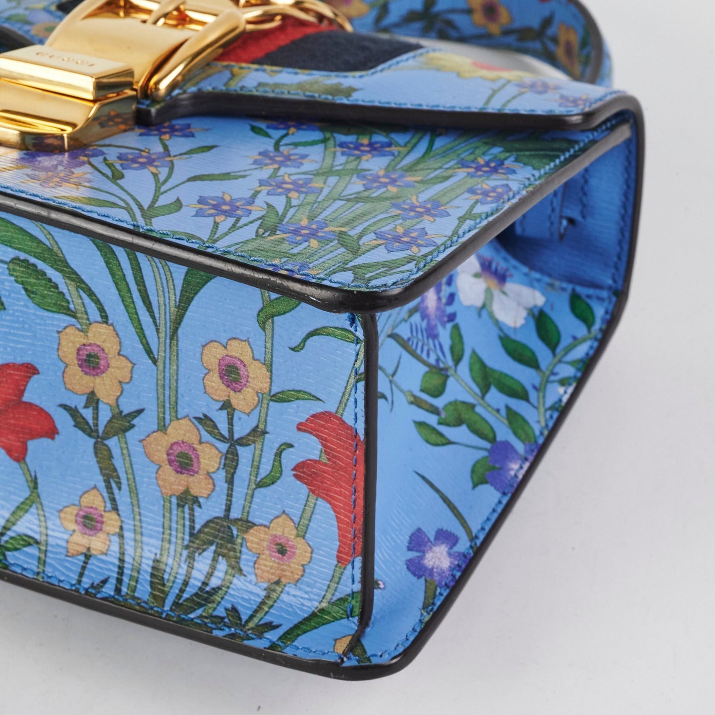 Gucci Mini Sylvie Top Handle Floral