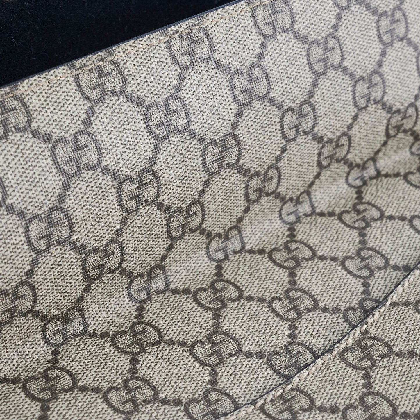 Gucci Medium Black Monogram Dionysus