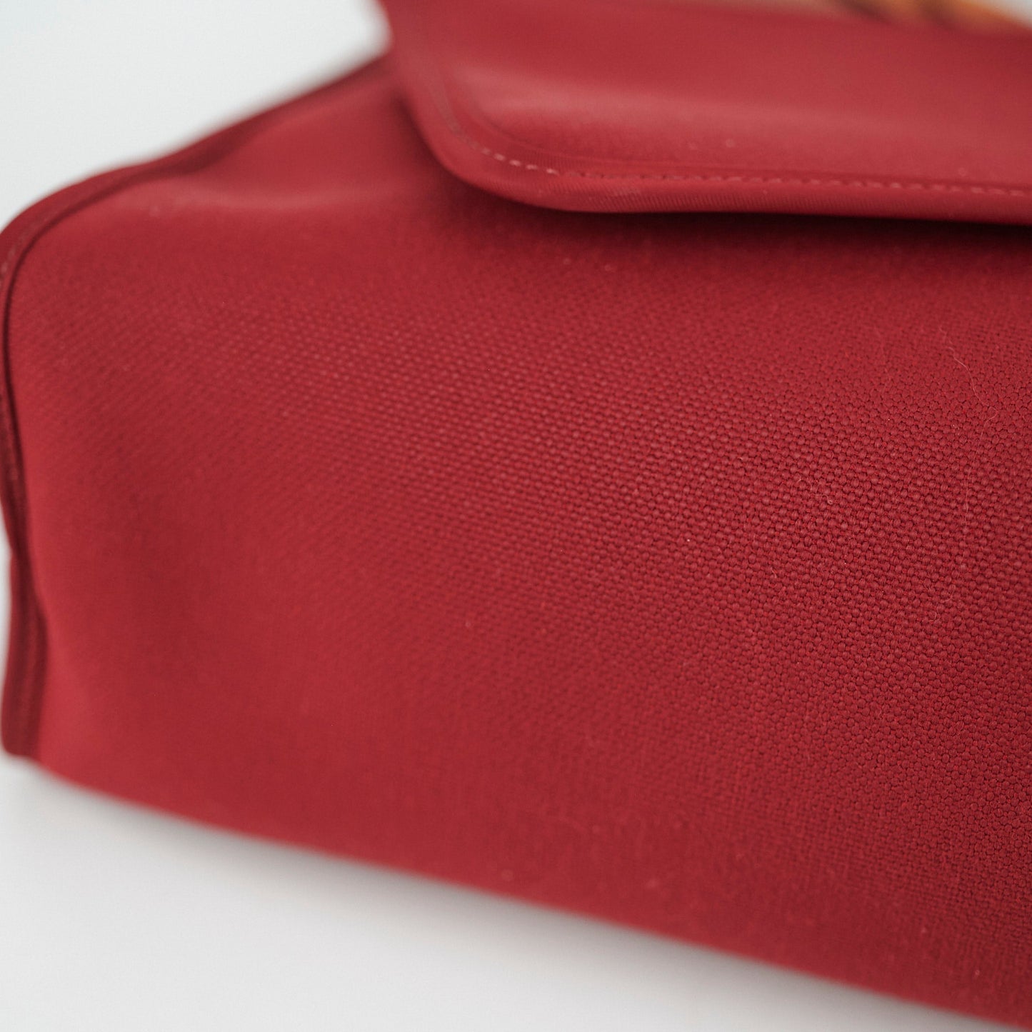 Hermes Herbag 31 Red A Stamp
