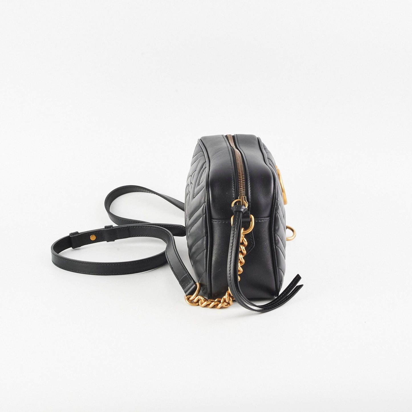 Gucci Marmont Small Camera Bag Black