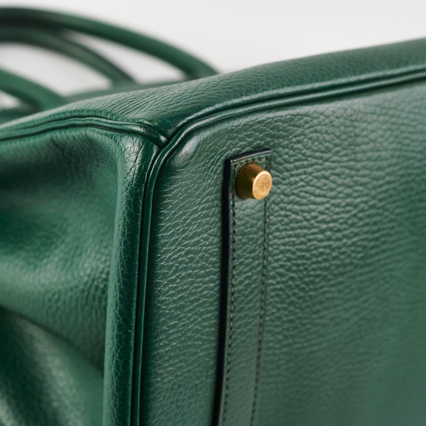 Deal of the Week - Hermes Birkin 35 Ardennes Vert Anglais Stamp F Square