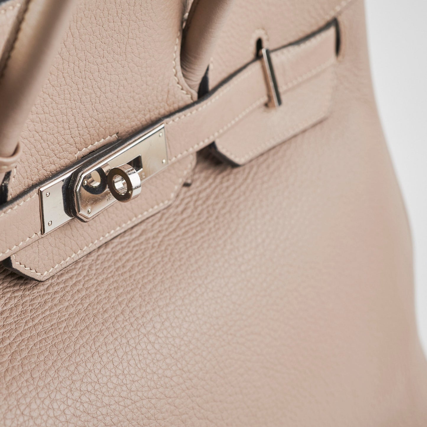 Hermes Birkin 35 Gris Tourterelle Togo - L Square Stamp