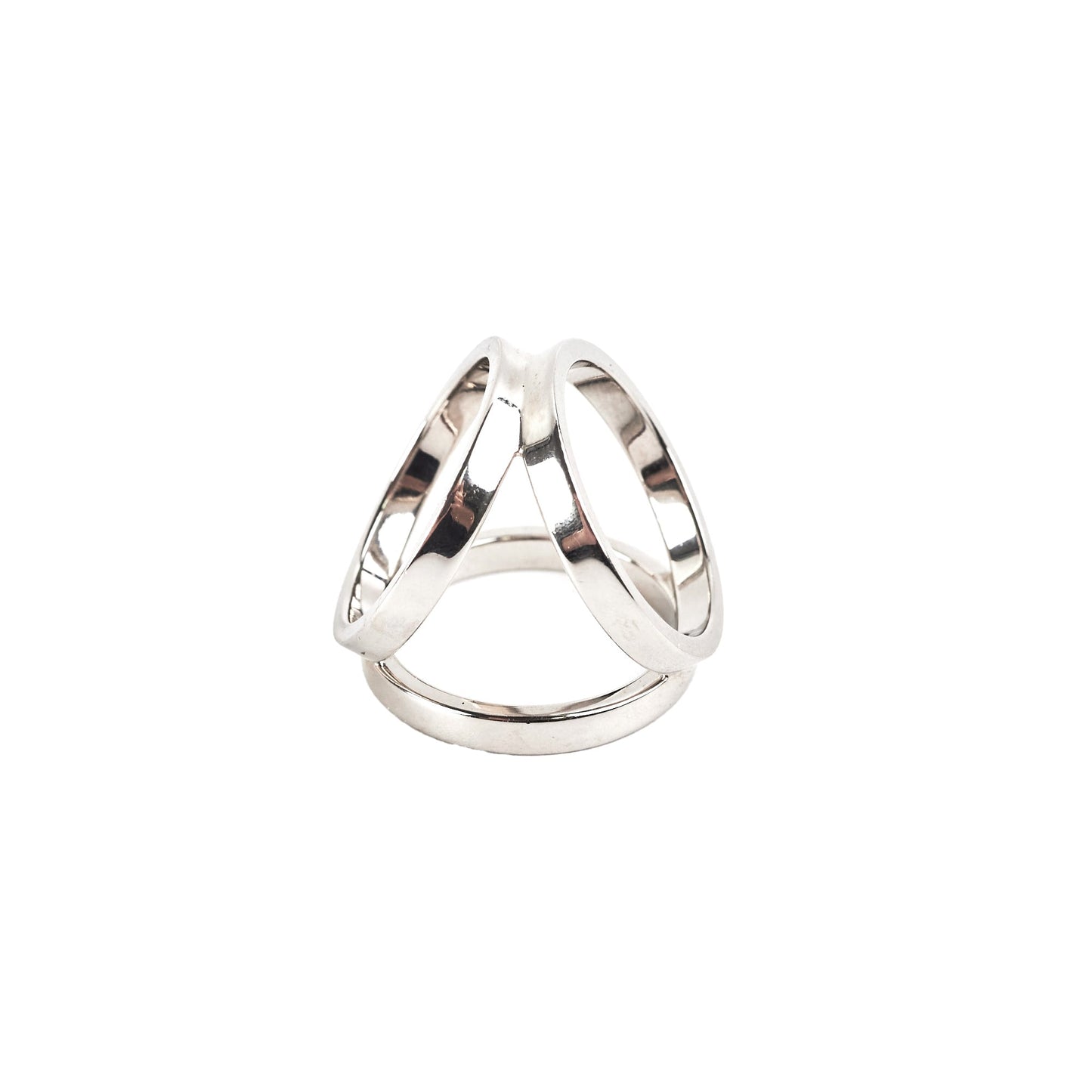 Hermes Palladium Scarf Ring