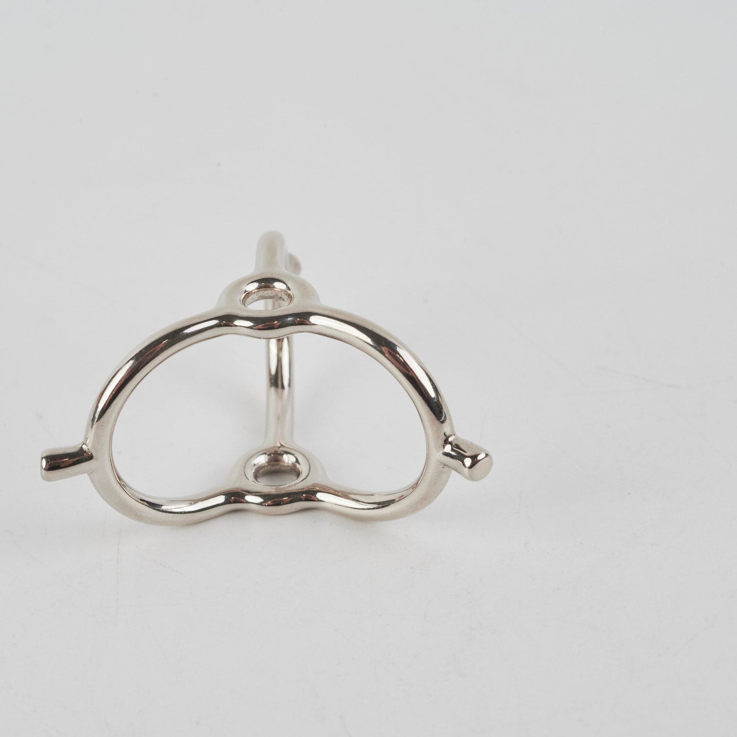 Hermes Scarf Ring Palladium