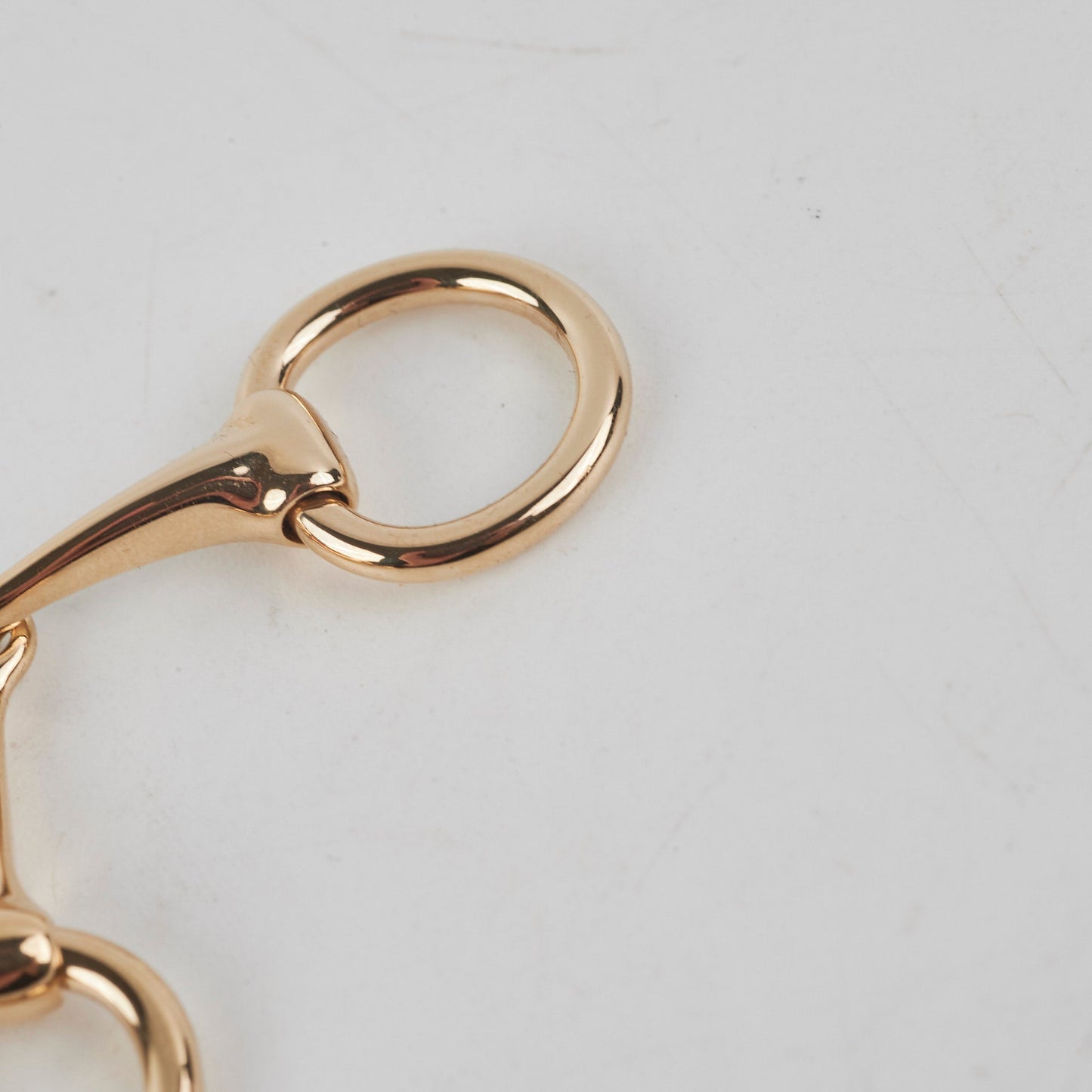 Hermes Scarf Ring Gold