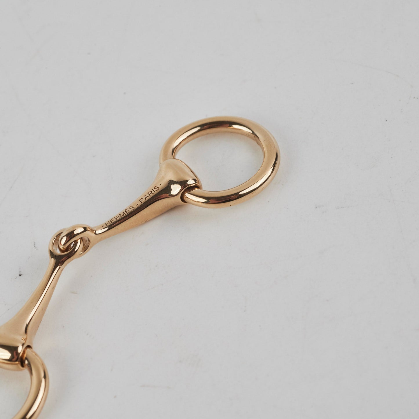 Hermes Scarf Ring Gold