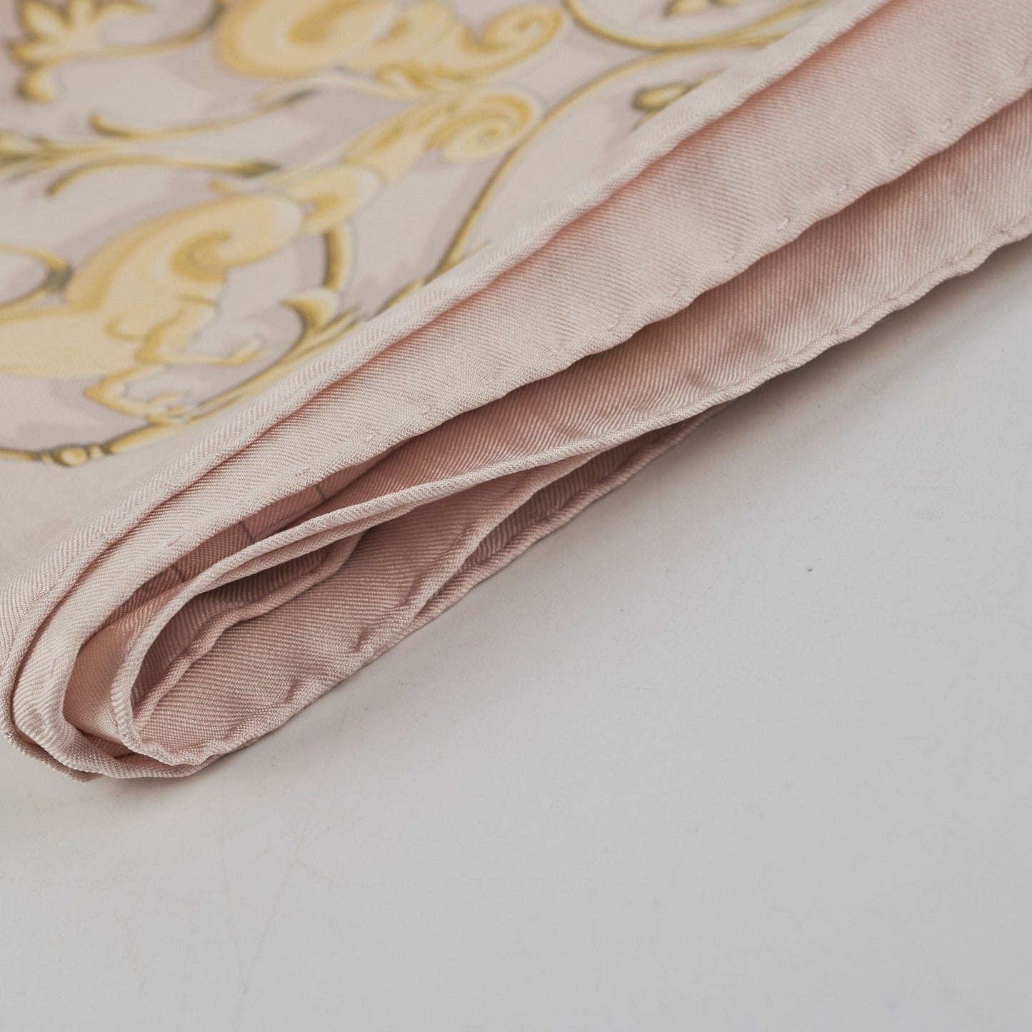 Hermes 90cm Square Scarf Pink/Yellow