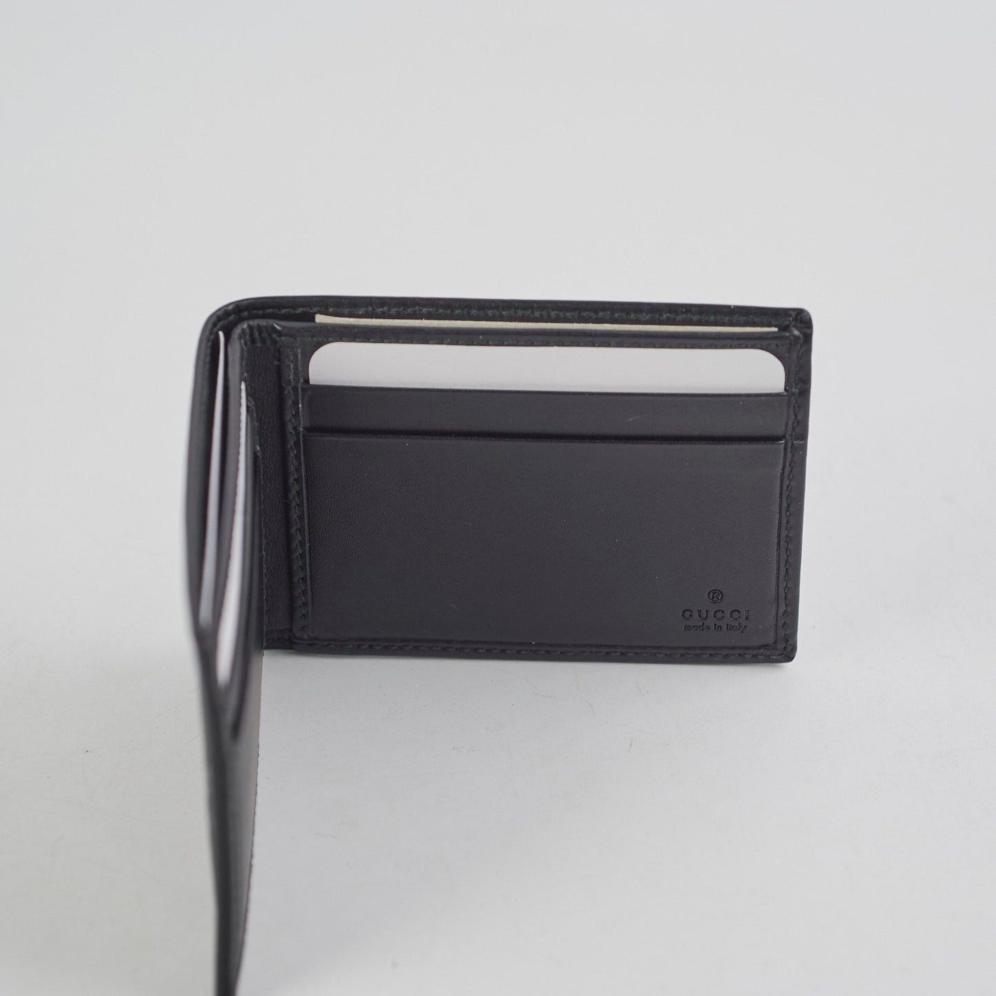 Gucci Mens Black Monogram Wallet