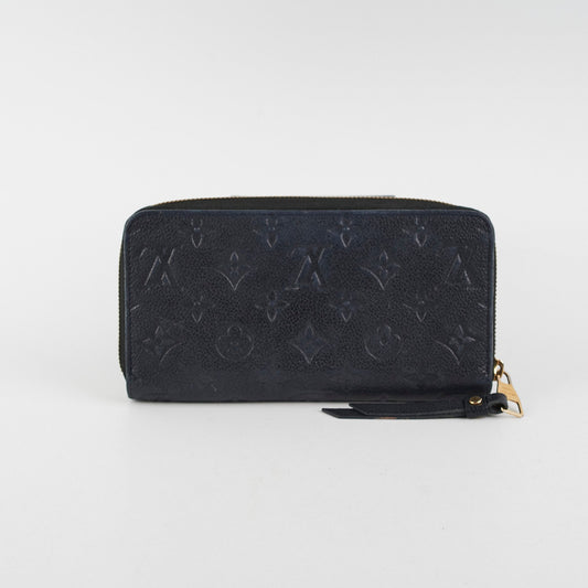 Louis Vuitton Empriente Zip Long Wallet Black