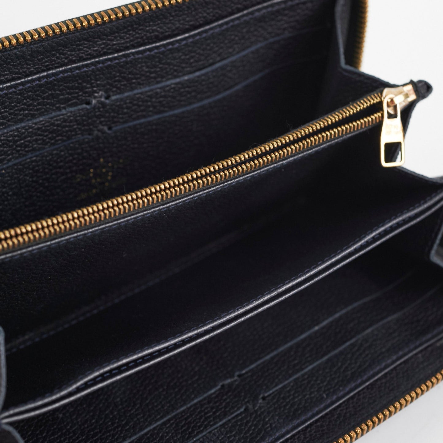 Louis Vuitton Empriente Zip Long Wallet Black