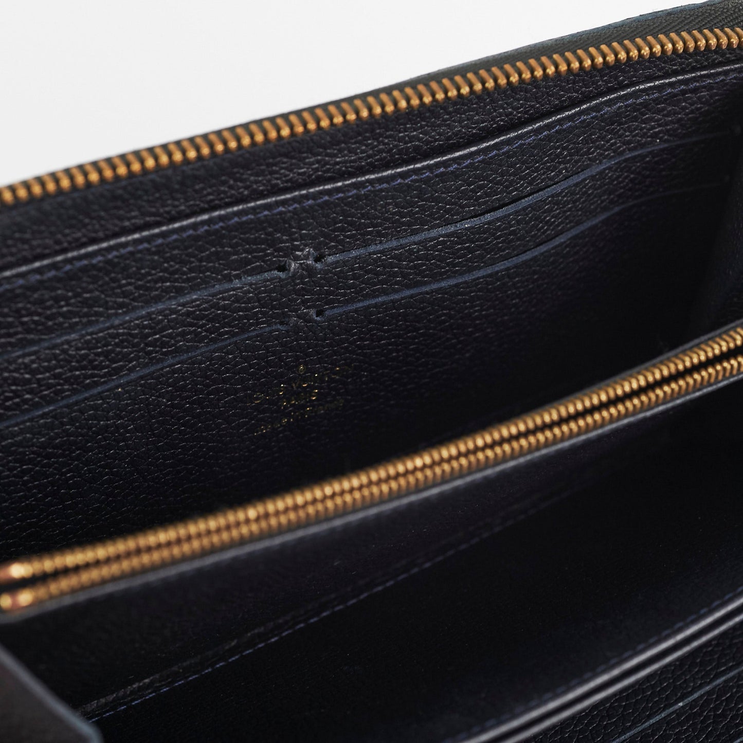 Louis Vuitton Empriente Zip Long Wallet Black