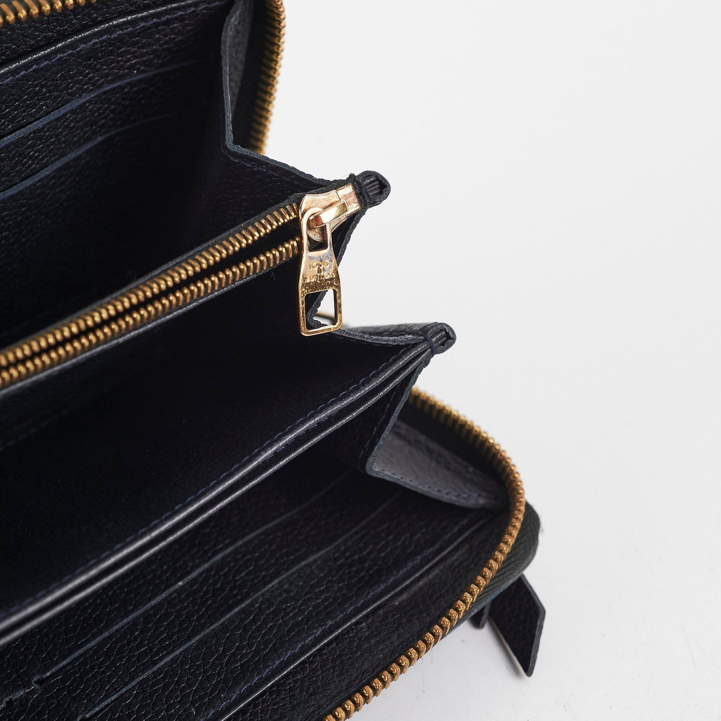 Louis Vuitton Empriente Zip Long Wallet Black
