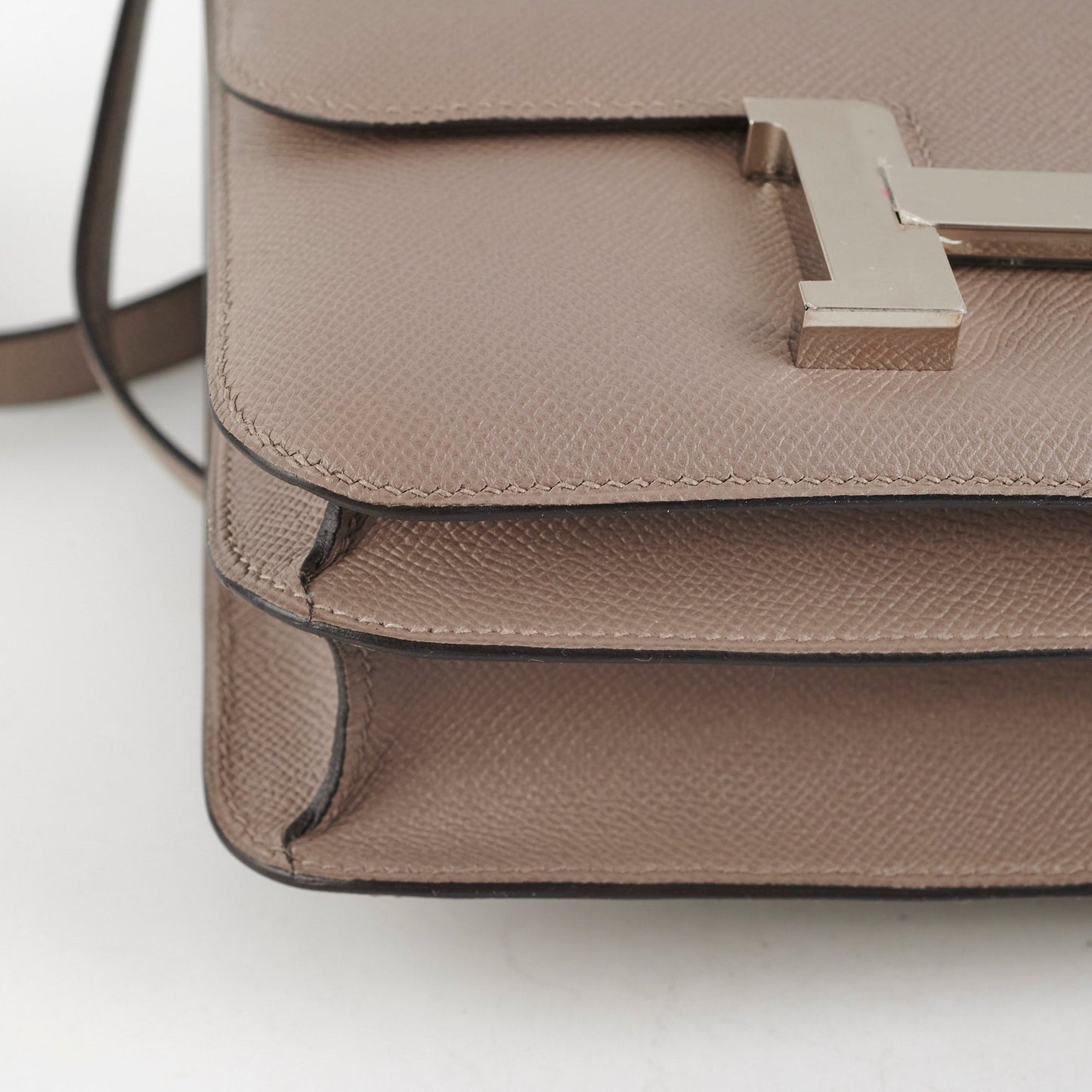 Hermes Constance 24 Epsom Gris Asphalte - C Stamp