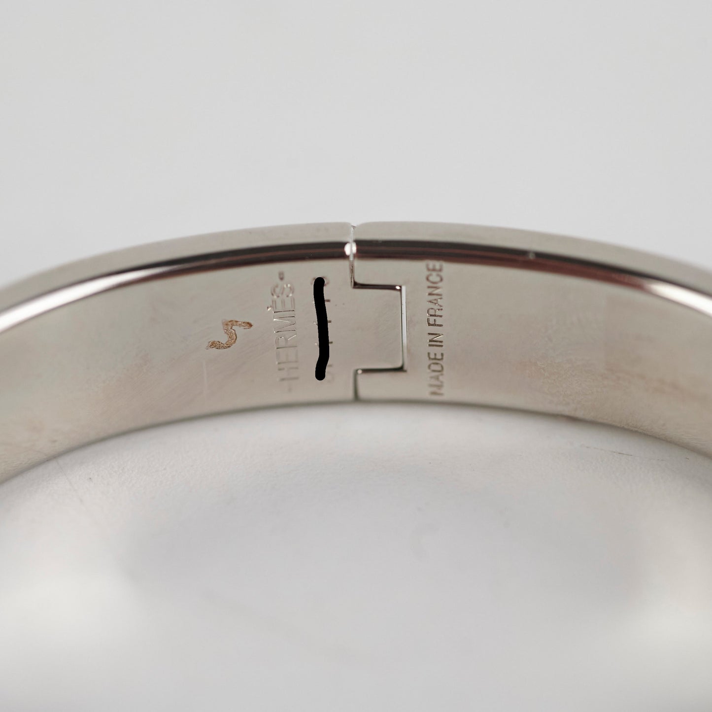 Hermes H Clic Bracelet Red Size PM