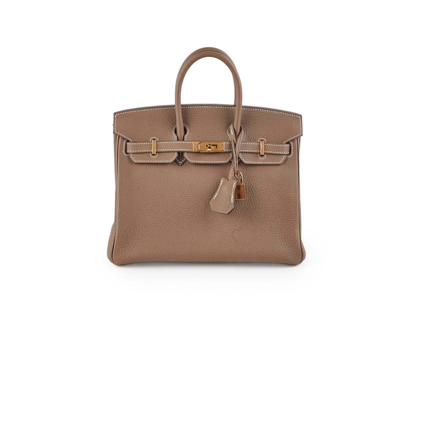 Hermes Birkin 25 Togo Etoupe Stamp D