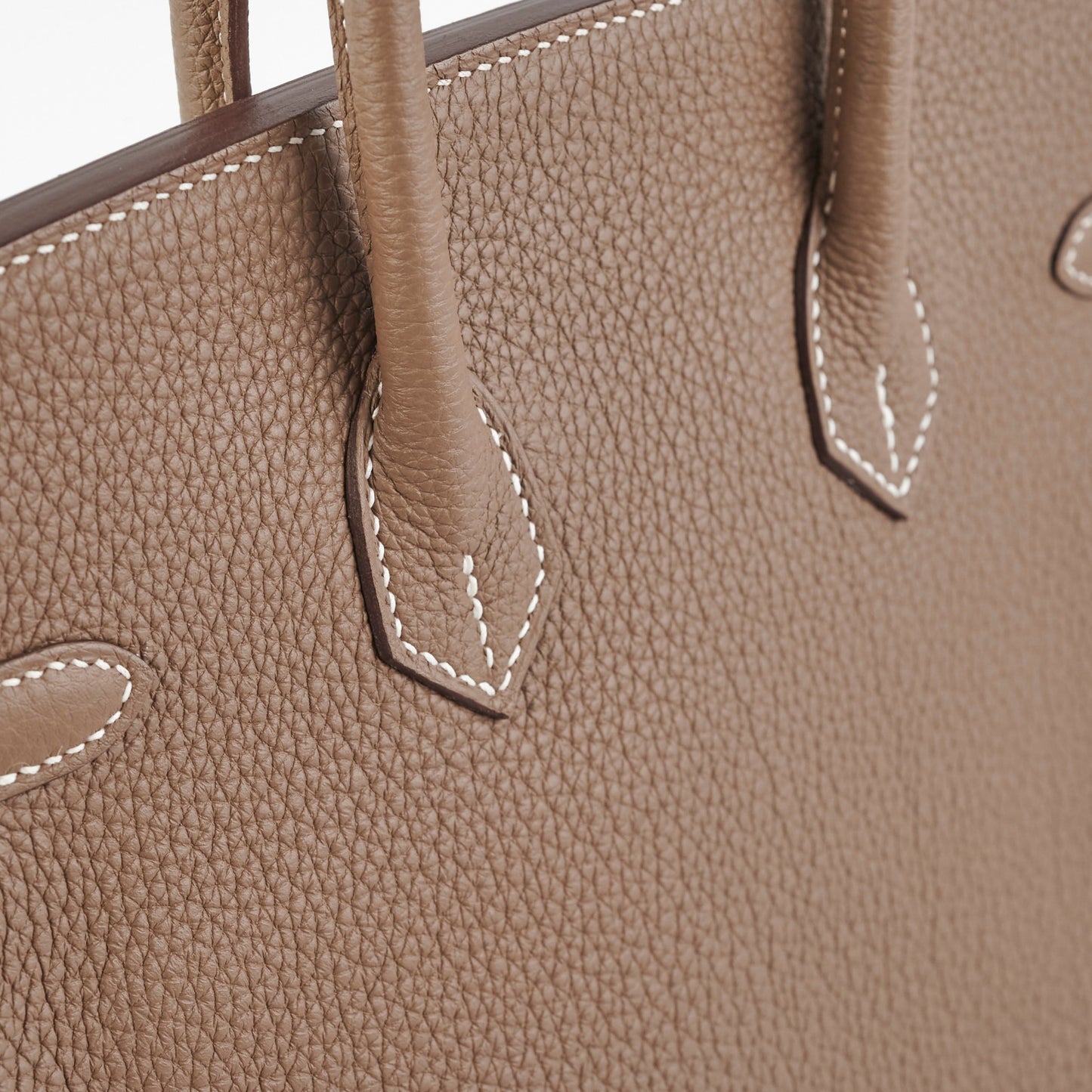 Hermes Birkin 25 Togo Etoupe Stamp D