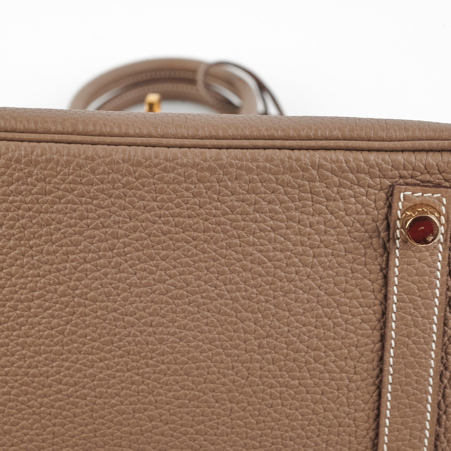Hermes Birkin 25 Togo Etoupe Stamp D