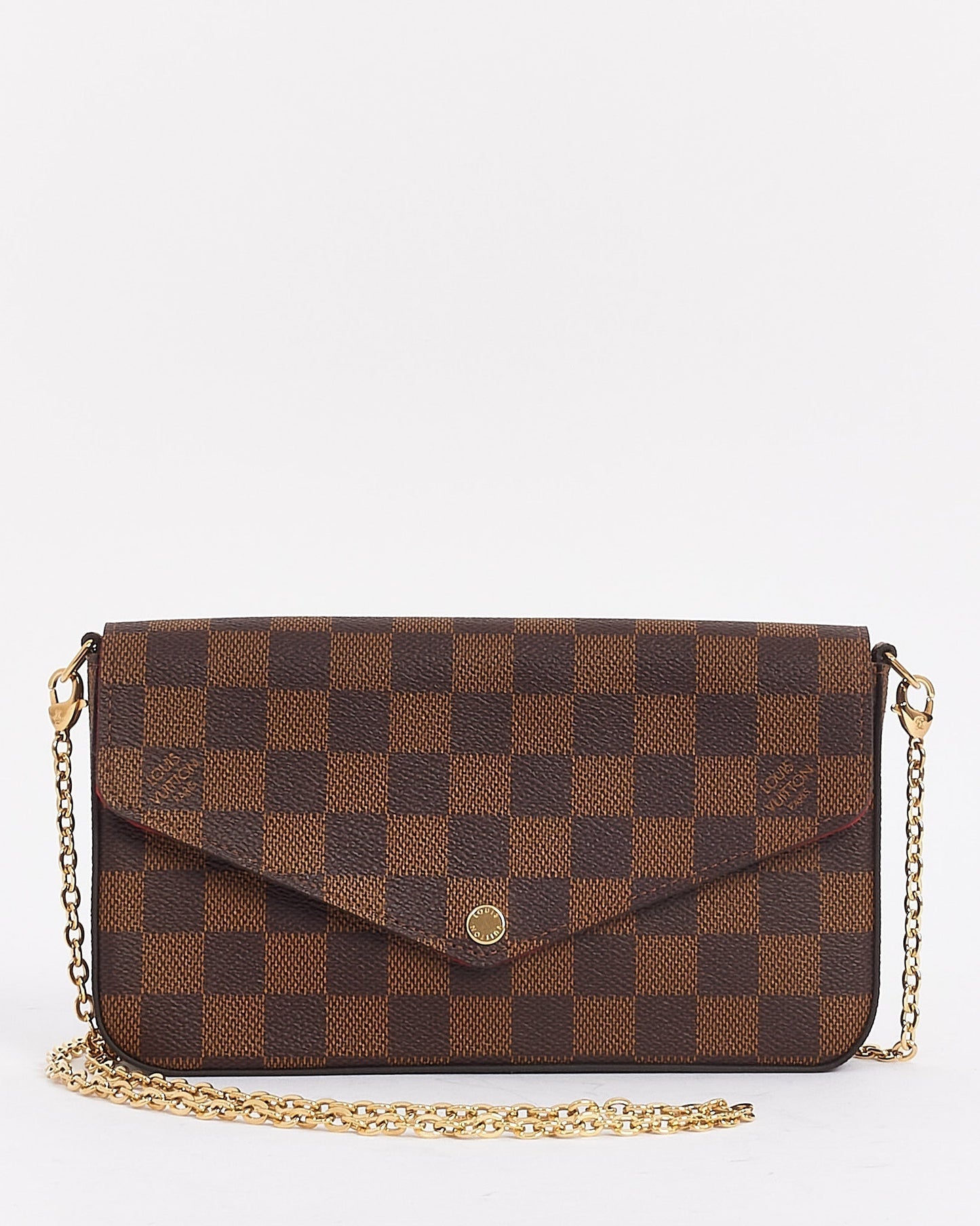 Louis Vuitton Damier Ebene Canvas Félicie Pochette Crossbody Bag
