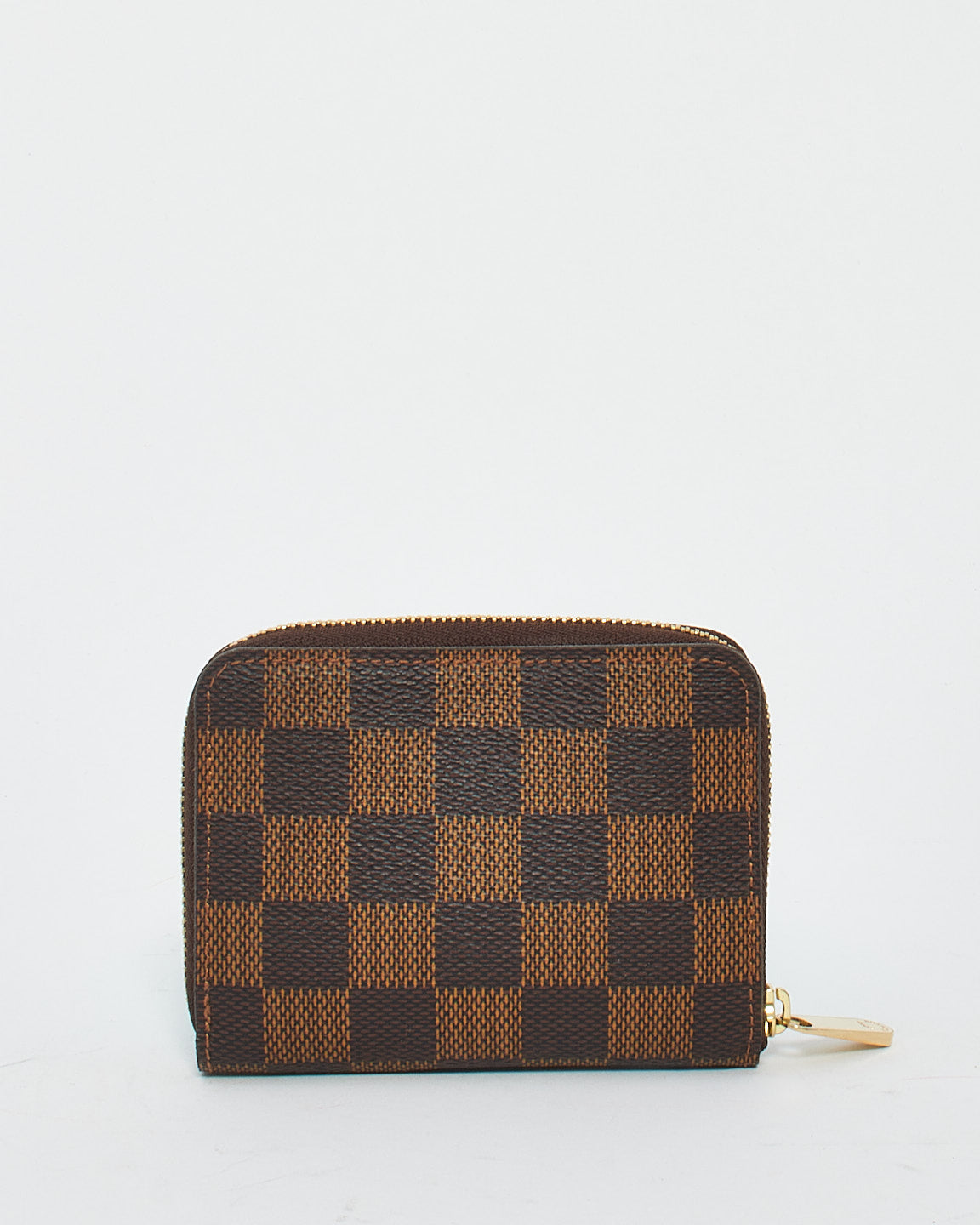 Louis Vuitton Damier Ebene Canvas Zippy Wallet