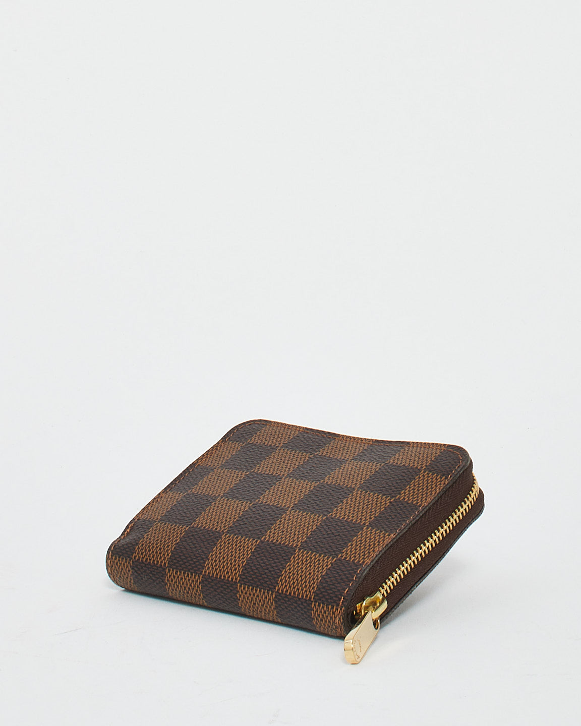Louis Vuitton Damier Ebene Canvas Zippy Wallet