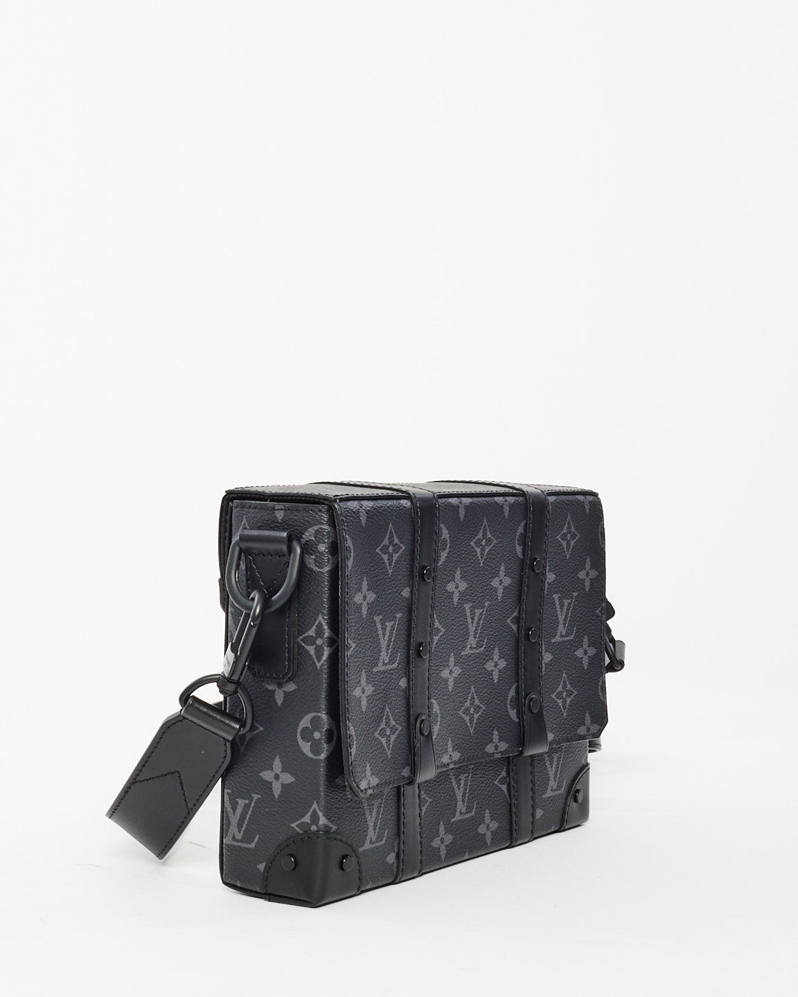Louis Vuitton Eclipse Monogram Canvas Soft Trunk Flap Crossbody Bag