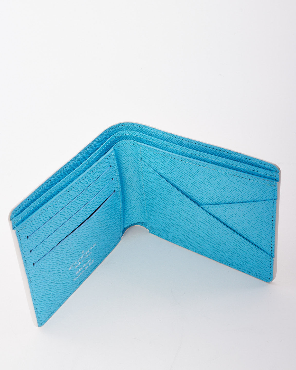 Louis Vuitton Blue Multi Monogram Comics Graffiti Wallet