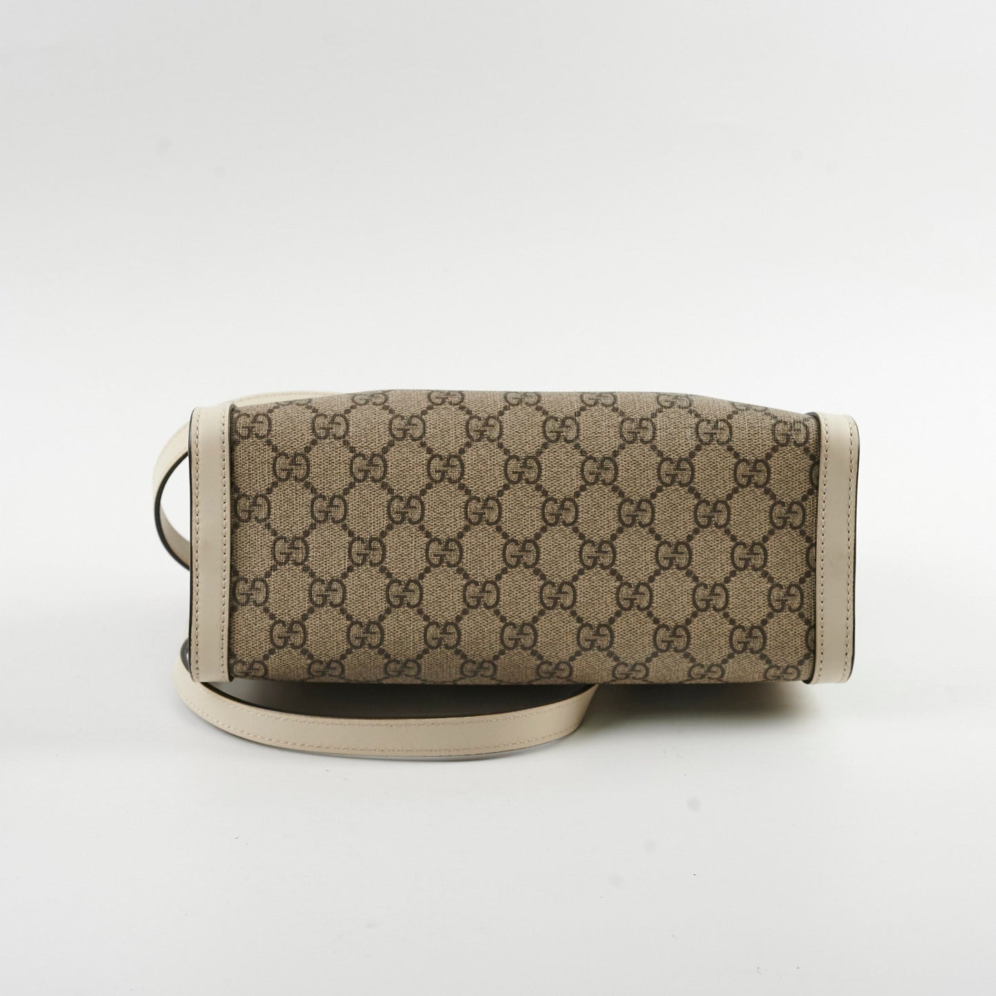 Deal of The Week - Gucci Small Padlock Shoulder Bag GG Supreme/White