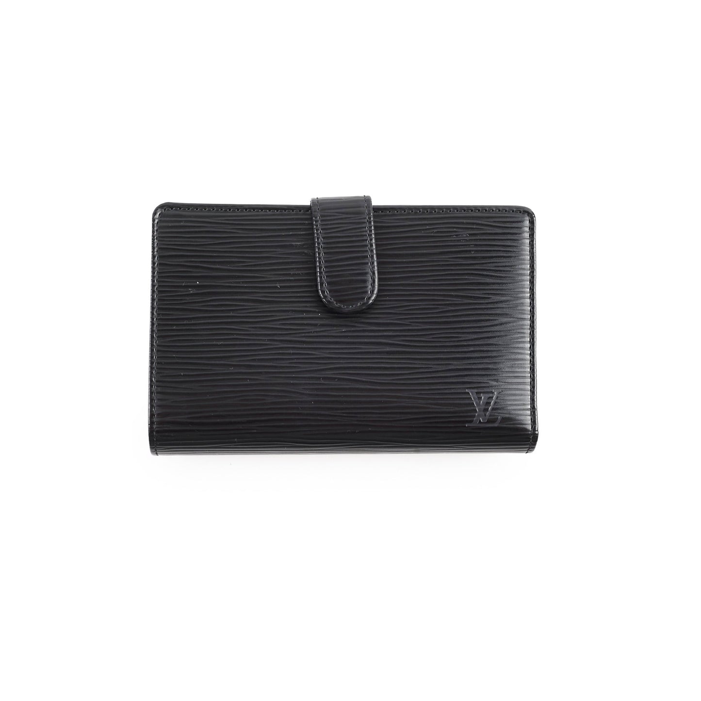 Louis Vuitton Epi French  Alice Bags Wallet Black