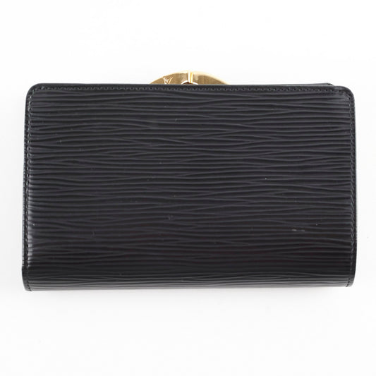 Louis Vuitton Epi French  Alice Bags Wallet Black