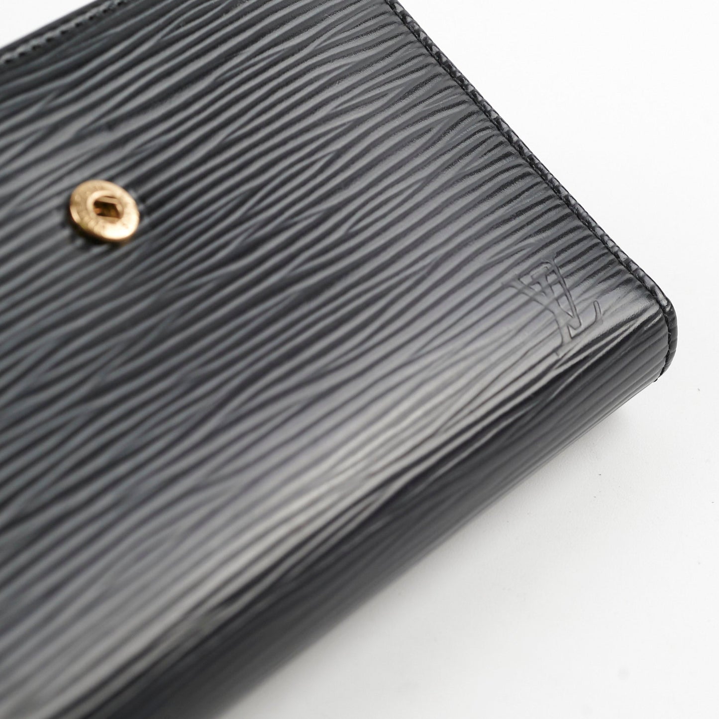 Louis Vuitton Epi French  Alice Bags Wallet Black