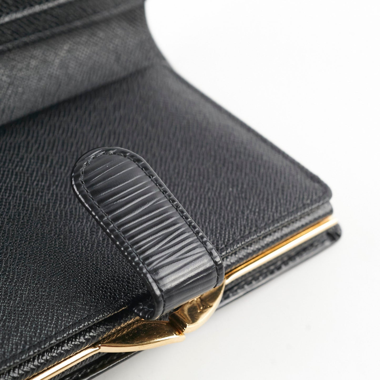 Louis Vuitton Epi French  Alice Bags Wallet Black