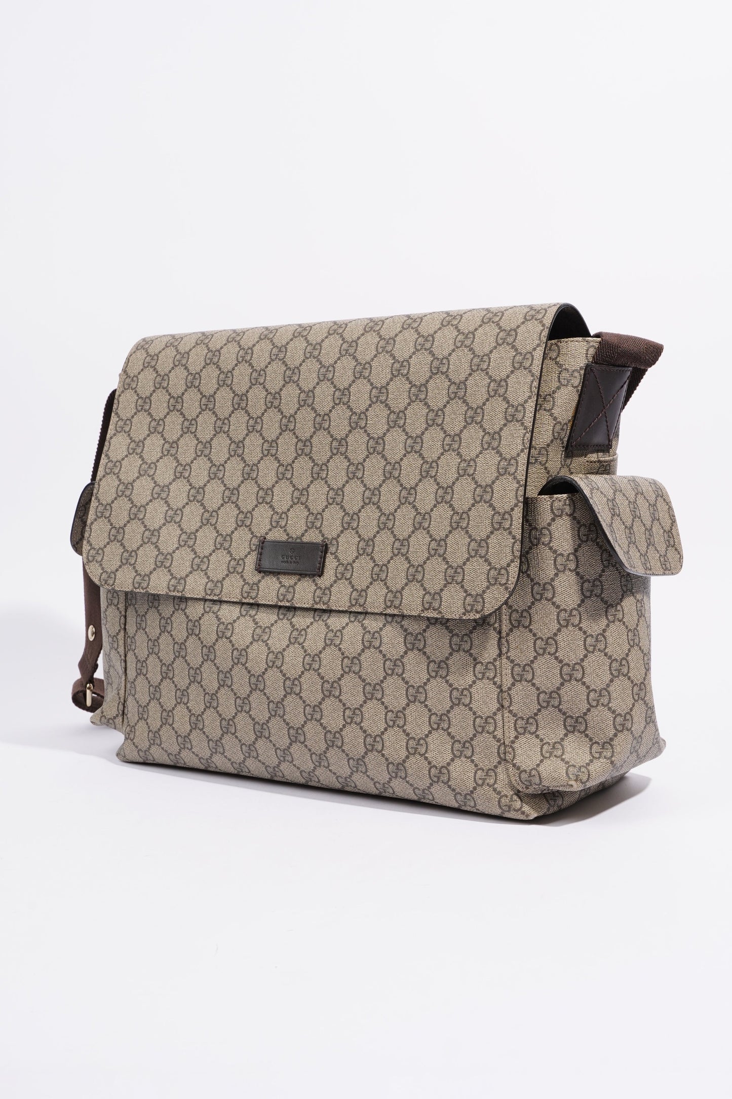 Gucci Baby Changing Bag GG Supreme Coated Canvas