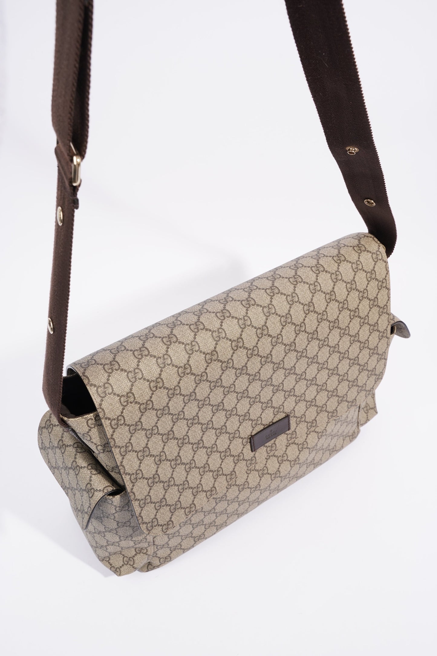 Gucci Baby Changing Bag GG Supreme Coated Canvas