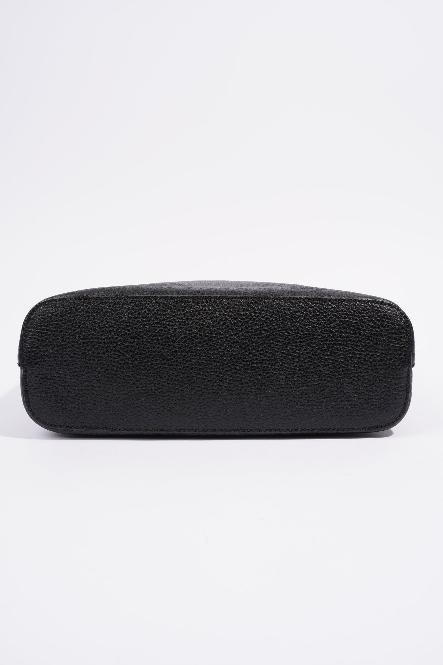 Gucci Hobo Black Grained Leather