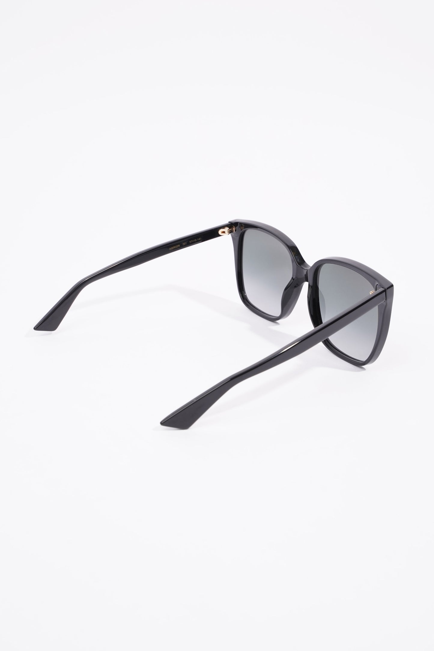 Gucci GG0022S Sunglasses Black Acetate 140