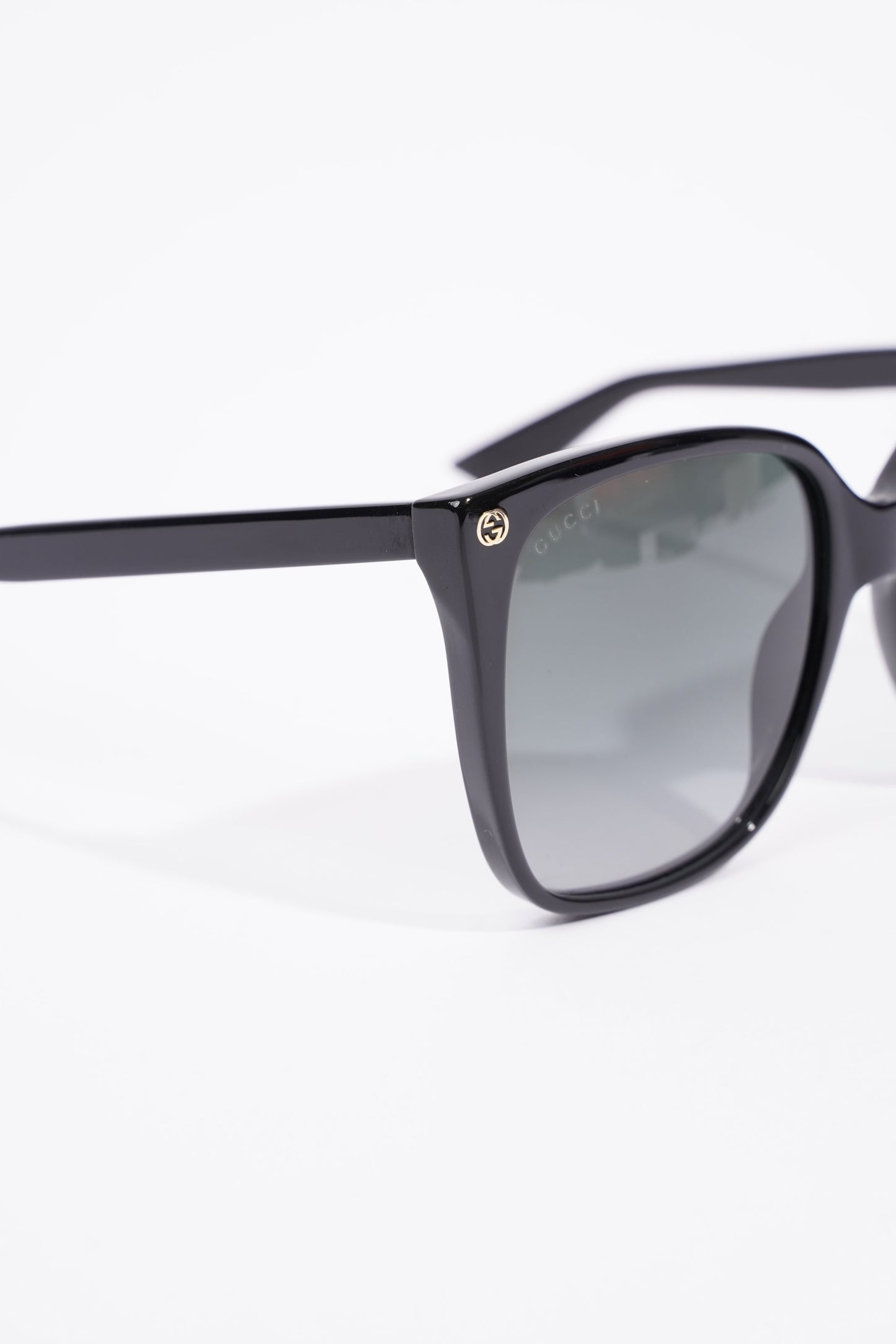 Gucci GG0022S Sunglasses Black Acetate 140